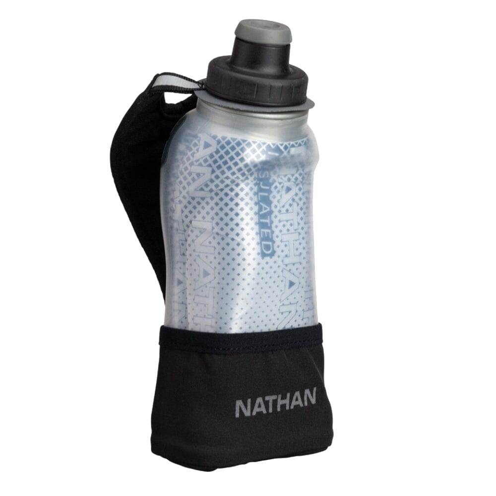 Nathan QuickSqueeze Lite Insulated Handheld Water Bottle 12oz - Perfect for Running, Hiking & Outdoor Activities
