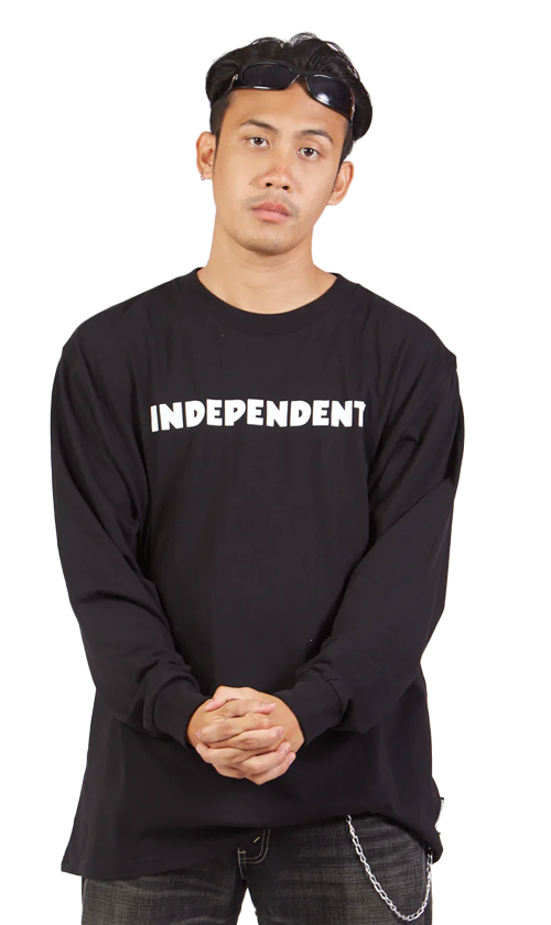 Independent ITC Grind Chest Graphic Men's Long Sleeve T-Shirt - Black | Streetwear Fashion, Casual Wear & Urban Style
