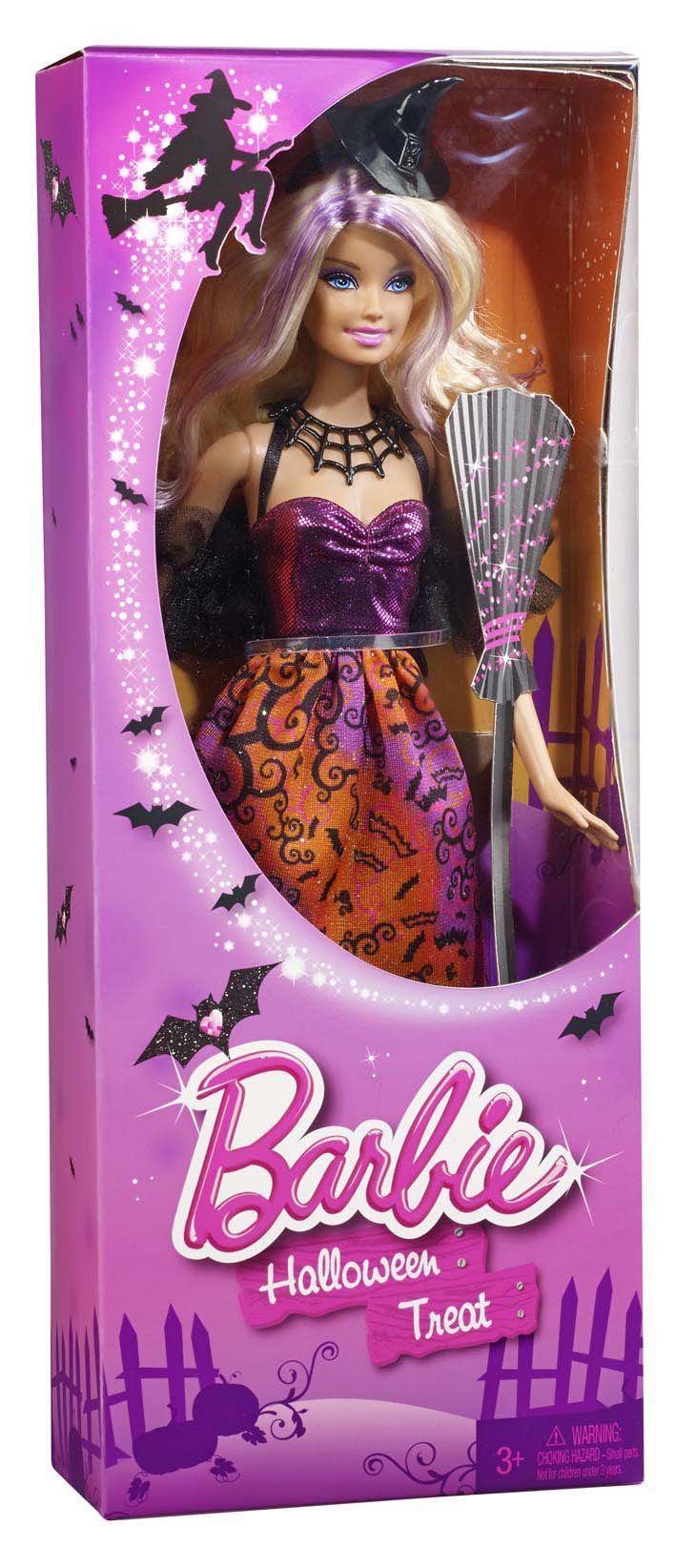 Barbie Mattel 2013 Halloween Doll - Collectible Fashion Doll with Spooky Costume | Perfect for Halloween Decorations, Costume Parties & Gift Giving