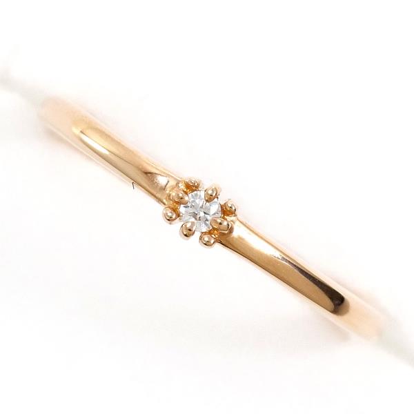 4℃ K10PG Diamond Ring - 14K White Gold Princess Cut Solitaire Engagement Ring for Women | Perfect for Proposals, Anniversaries & Special Occasions