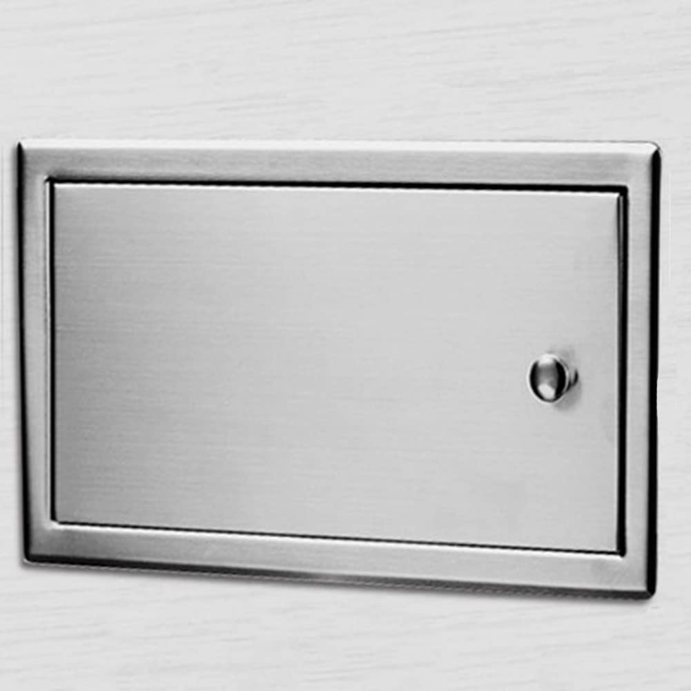 Stainless Steel Recessed Toilet Paper Holder - Waterproof Polished Chrome Concealed Tissue Dispenser for Bathroom, Hotel & Commercial Use | Durable & Space-Saving Toilet Roll Holder for Modern Restrooms, Powder Rooms & Cloakrooms