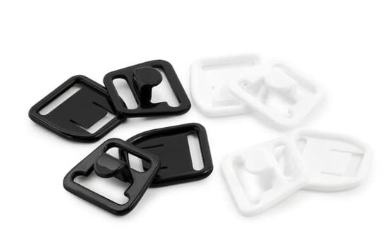Black and White 1/2in - set of 4
