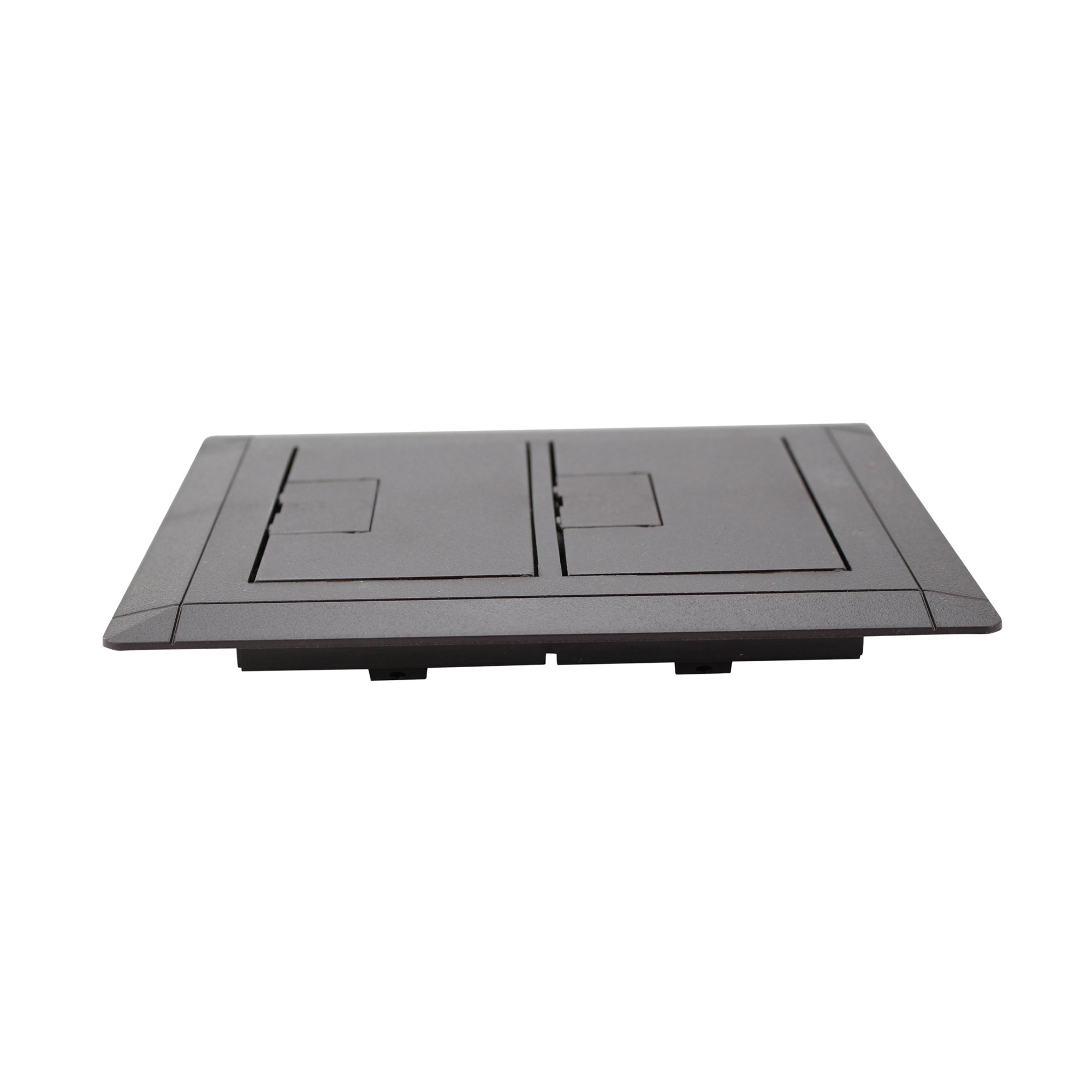 Thomas & Betts E9762B Double Brown Electrical Cover Assembly - Durable Outdoor Electrical Box Cover for Weatherproof Protection (Ideal for Home, Commercial & Industrial Wiring Applications)