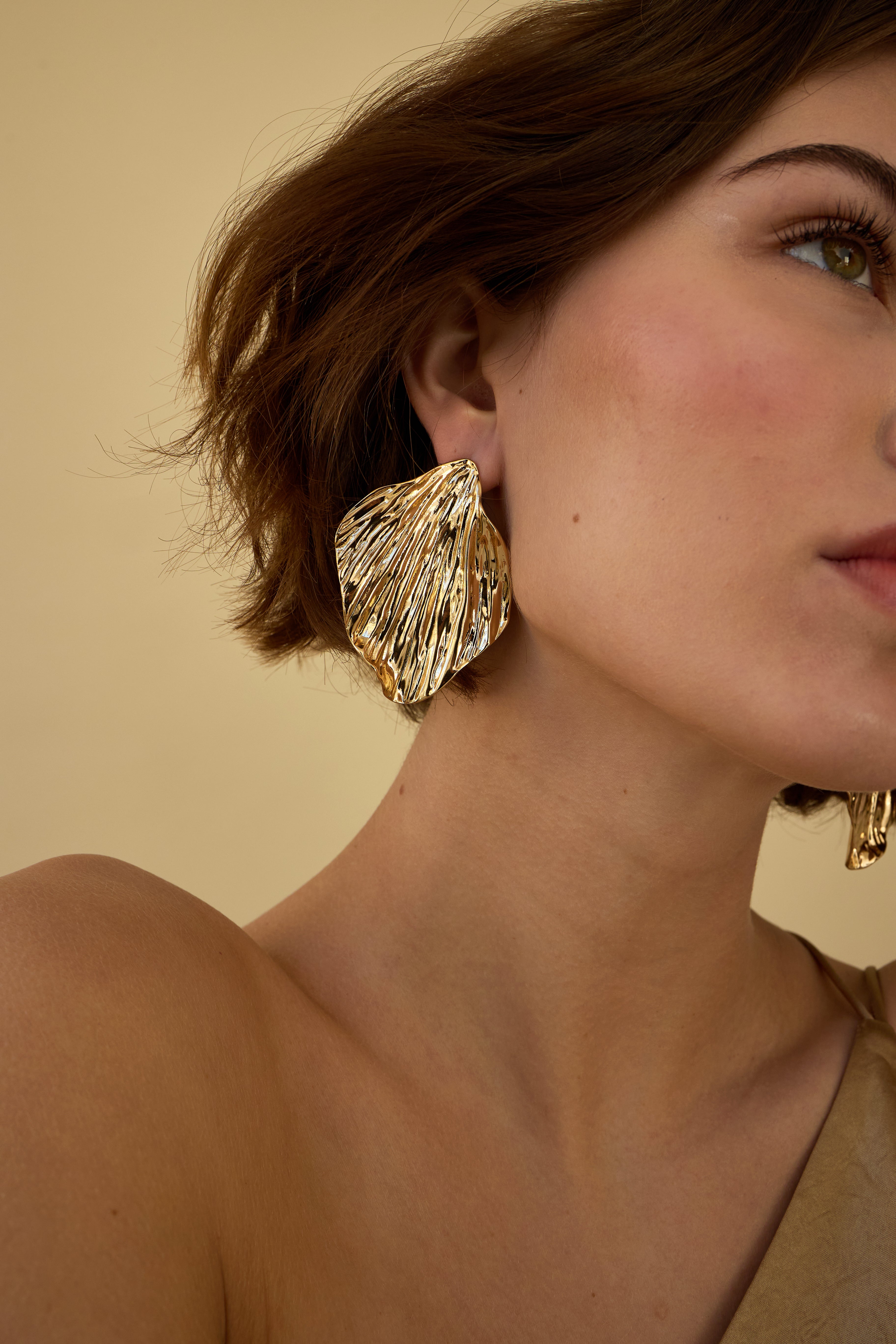 Elegant Maya Petal Statement Earrings for Women - Boho Chic Floral Dangle Earrings | Perfect for Weddings, Parties & Special Occasions