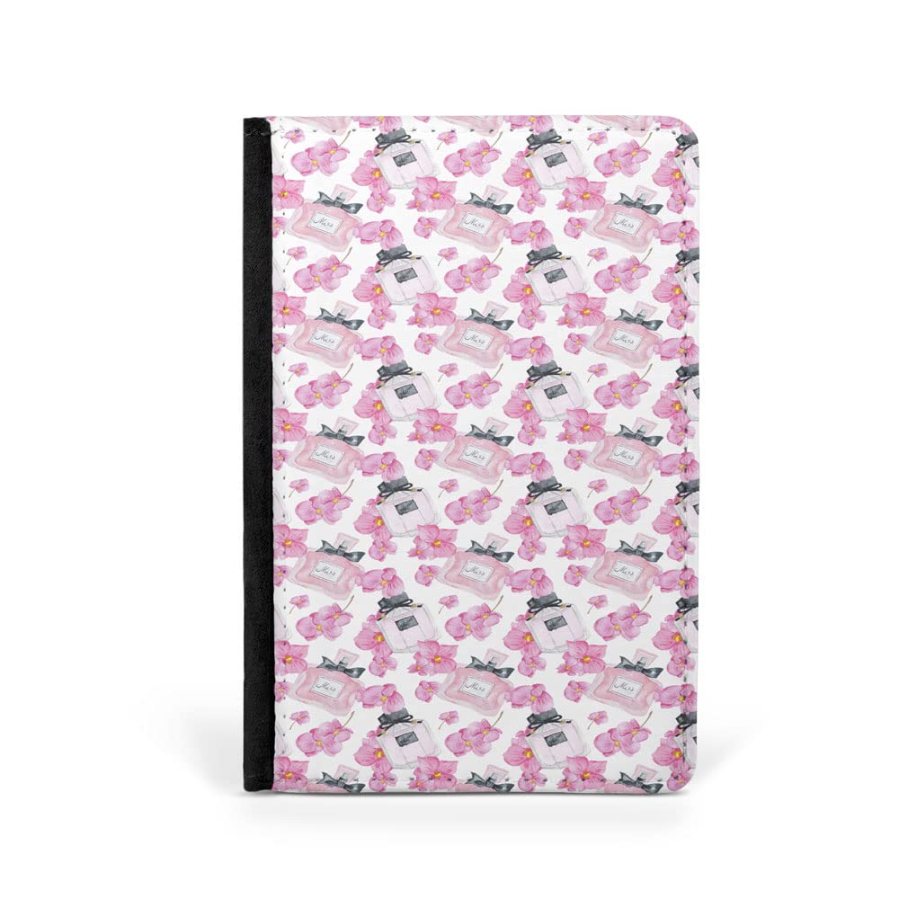 Stylish Floral Print Flip Wallet - Travel Passport Holder & ID Organizer Cover for Women | Perfect for Airports, Vacations, and Business Trips
