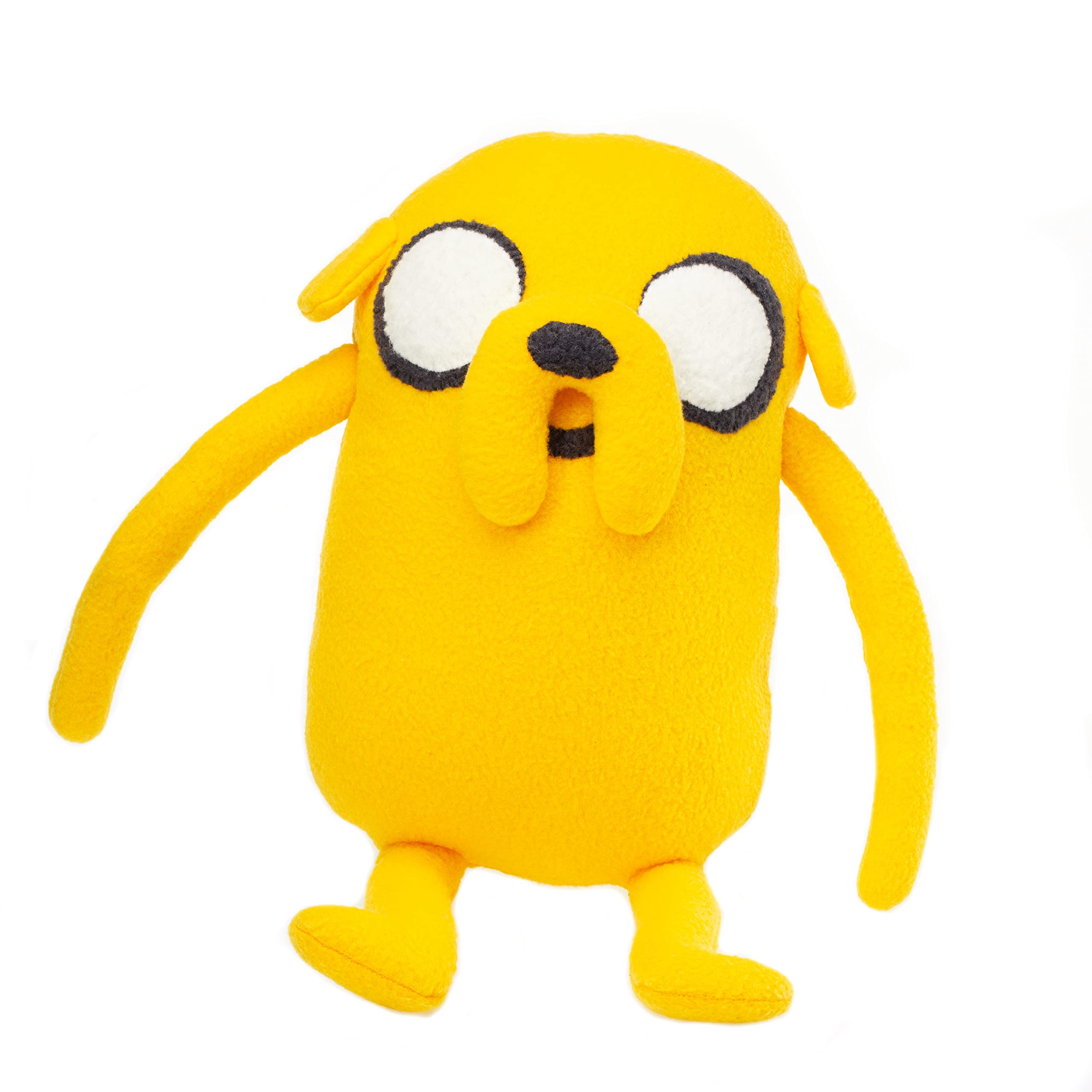 Adventure Time Jake The Dog 12-inch Handmade Plush Toy - Perfect for Kids' Gifts, Cartoon Collectibles & Soft Cuddling