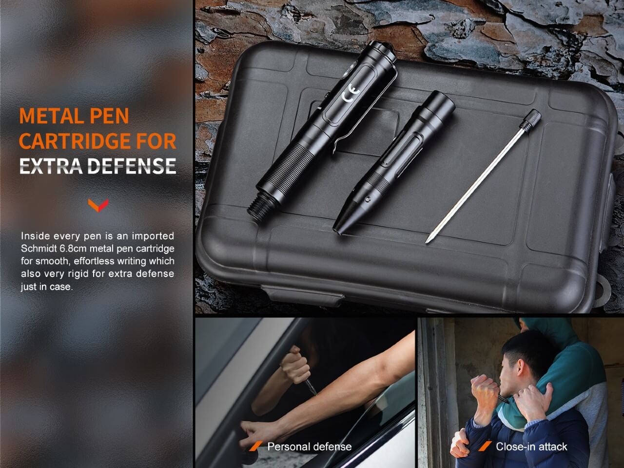 Fenix T6 Tactical LED Penlight - Ultra Bright Flashlight for Law Enforcement, Military & Outdoor Adventures | Perfect for Night Hiking, Camping & Emergency Situations