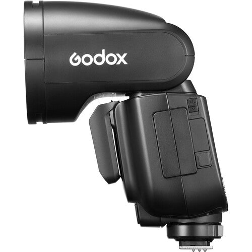 Godox V1Pro Round Head Flash Speedlite for Olympus & Panasonic Cameras - Perfect for Portrait, Wedding, and Studio Photography