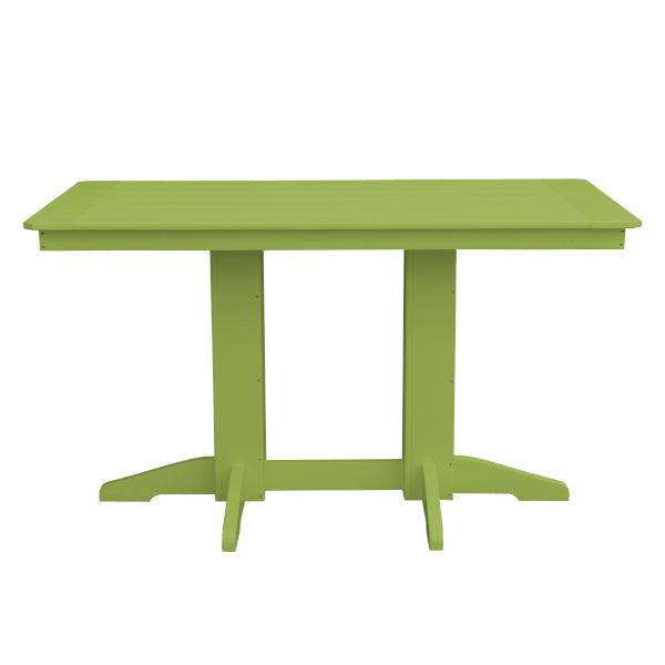 Eco-Friendly Recycled Plastic Counter Table - Durable & Stylish for Kitchen, Bar, Outdoor Dining & Small Space Decor