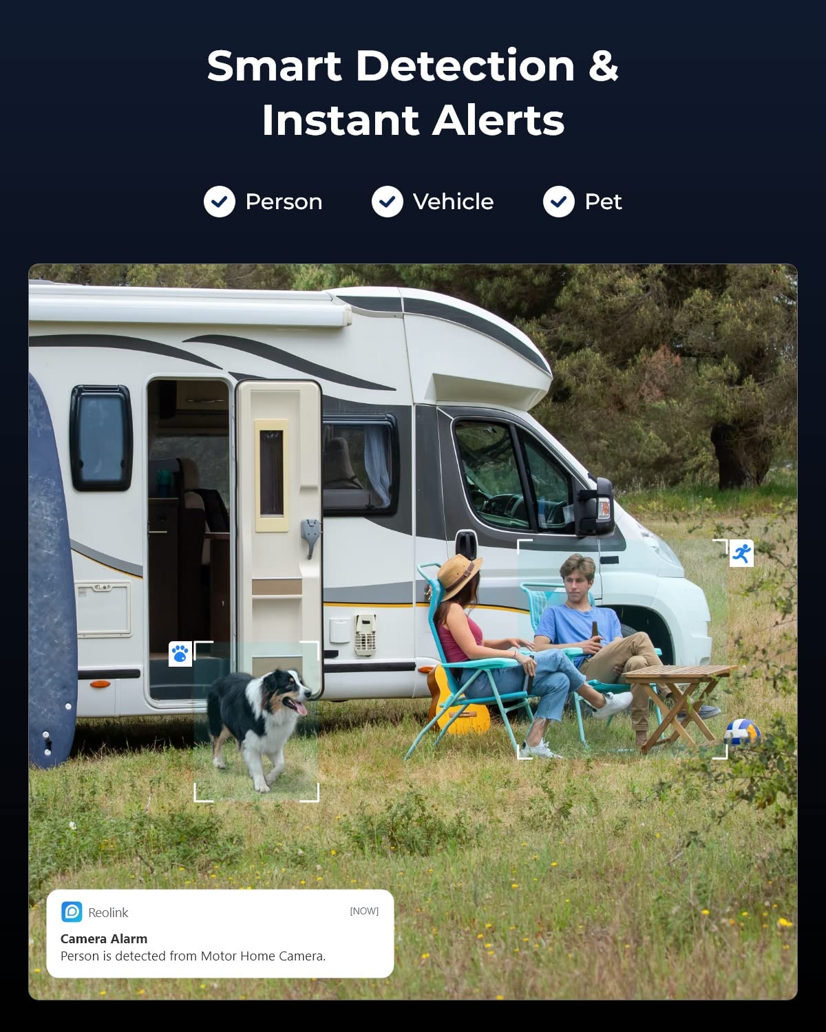 REOLINK Dual Lens 4G LTE Cellular Security Camera with Auto Tracking, No WiFi Needed, Solar Powered Outdoor Camera, 6X Hybrid Zoom, 4K Color Night Vision, Motion Alerts & Playback - Ideal for Home Security, Farm Monitoring, and Business Surveillance