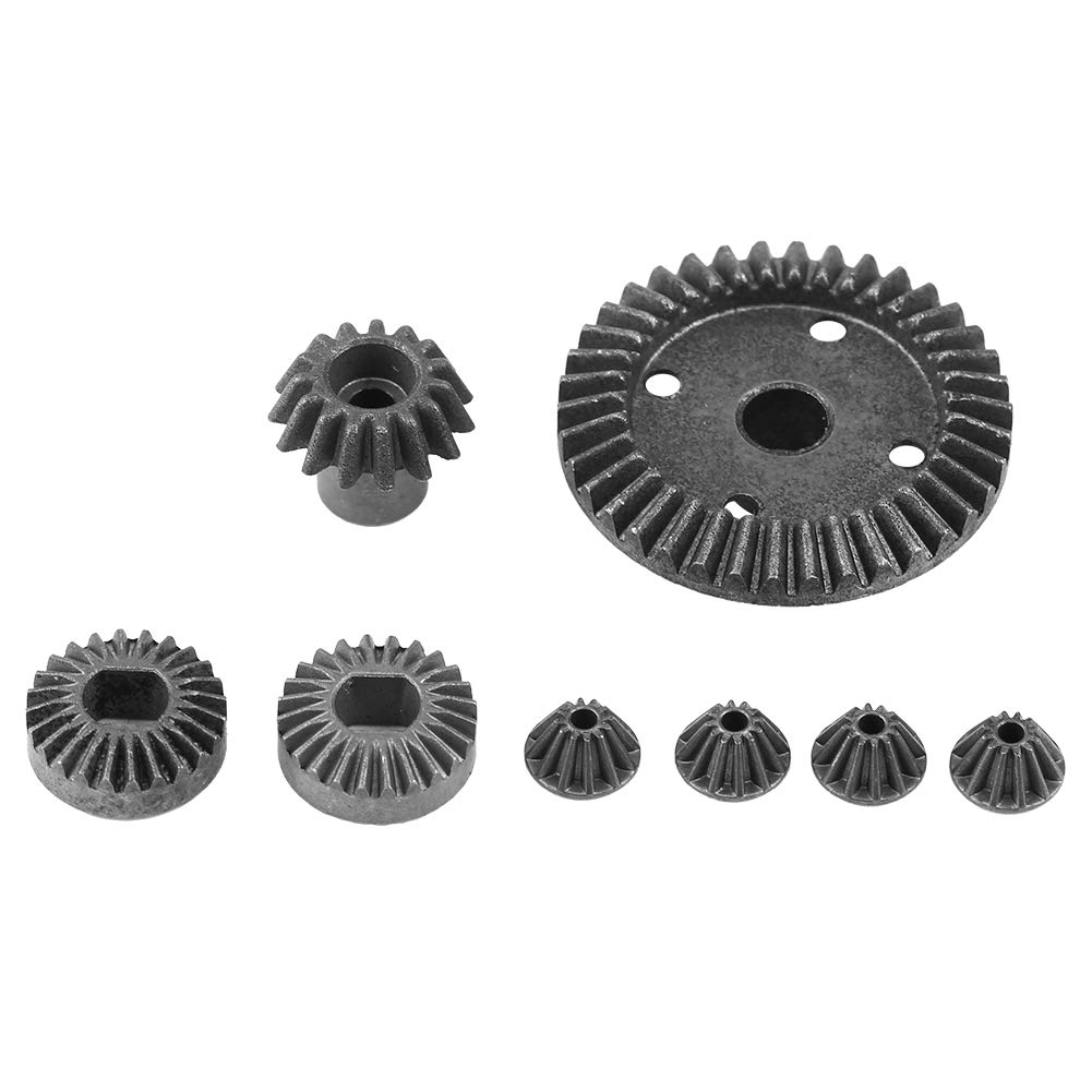 FASJ Metal RC Car Gear Set - Durable Replacement Gears for Wltoys RC Drift Racing Cars - Upgrade & Repair Kit for High-Performance RC Vehicles - Perfect for Off-Road Racing, Drifting & DIY RC Car Maintenance