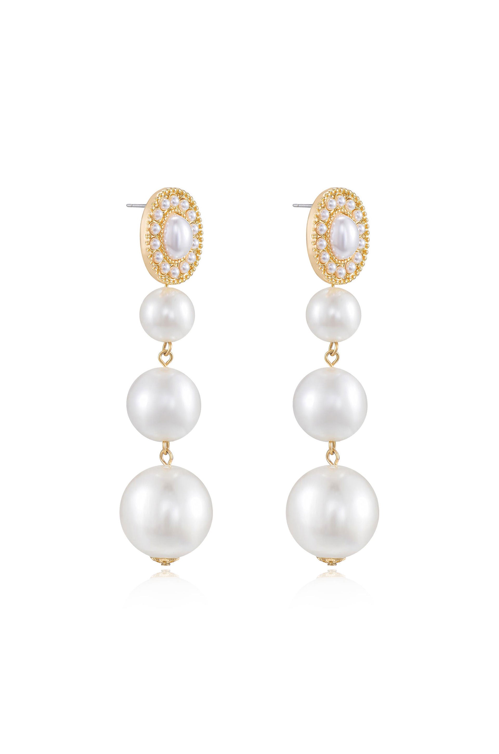 Elegant Graduation Pearl Dangle Earrings for Women - Perfect Gift for Graduation Ceremony, Prom & Special Occasions