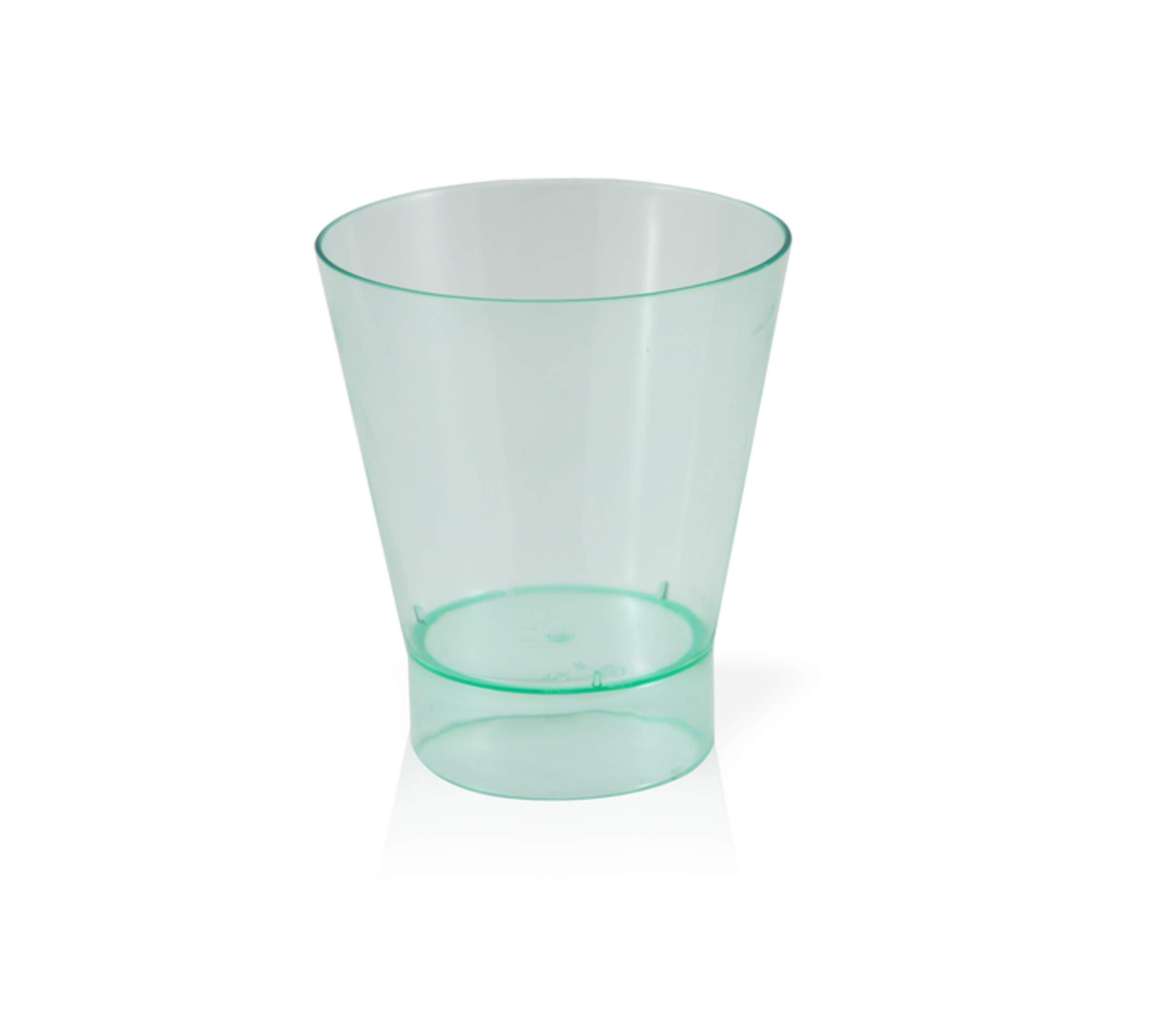 PacknWood 209MB PAVLOS 6 oz Clear Plastic Cups - Small Disposable Drink Cups, Transparent Hard Plastic Cups (3