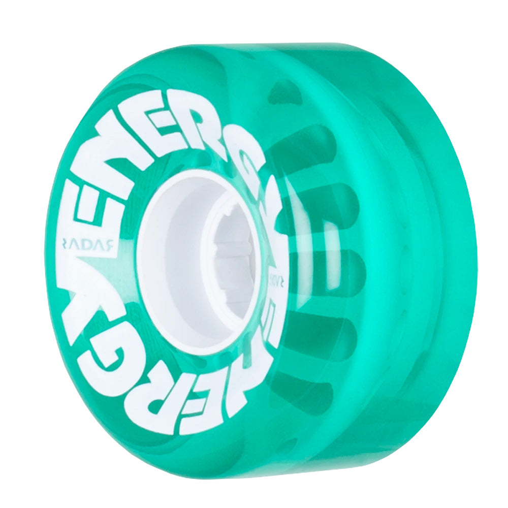 Radar Energy 62mm Quad Wheels - 4 Pack Set for Skateboards, Longboards & Roller Skates | High-Performance Urethane Wheels for Smooth Riding & Durability