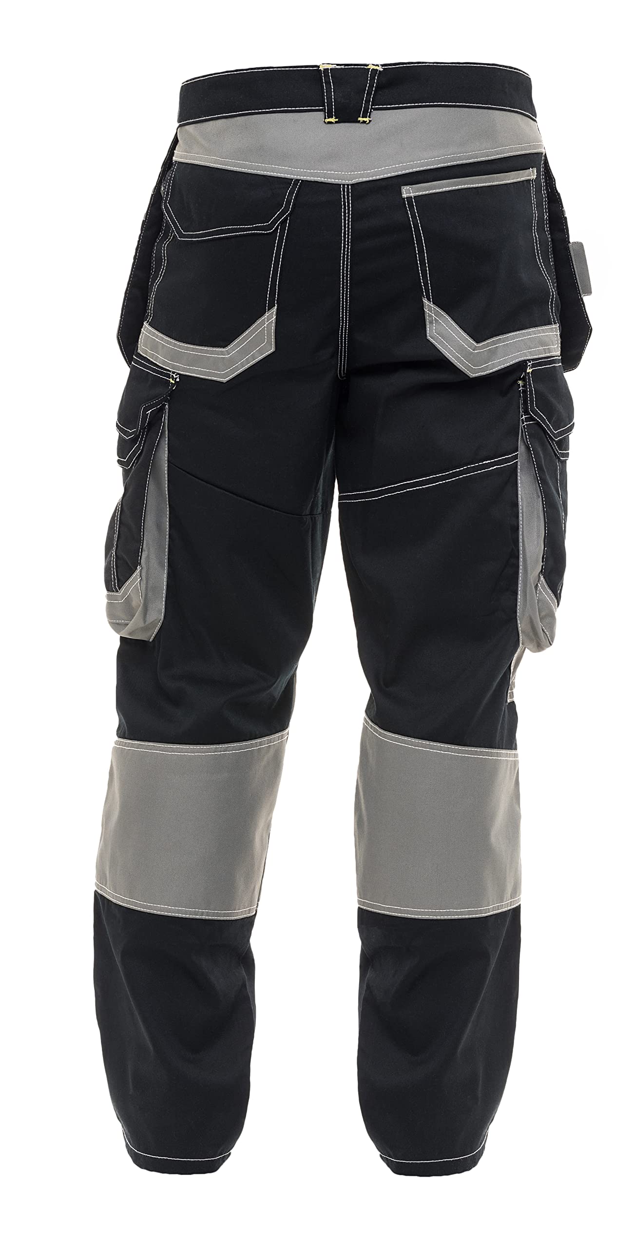 Men's Tactical Cargo Pants - Durable Workwear with Tool Pockets for Construction & Outdoor Use