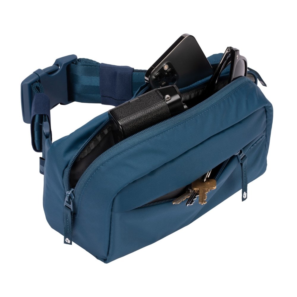BIONIC Fanny Pack - Durable & Water-Resistant Waist Bag for Hiking, Running, Travel & Outdoor Adventures - Hands-Free Storage for Phone, Wallet & Essentials