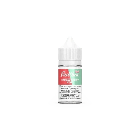 Strawberry Kiwi Salt Nicotine E-Liquid - Fruitbae Salts 30mL (Ontario) | Refillable Vape Juice for Pod Systems & Disposable Vapes - Sweet & Fruity Flavor