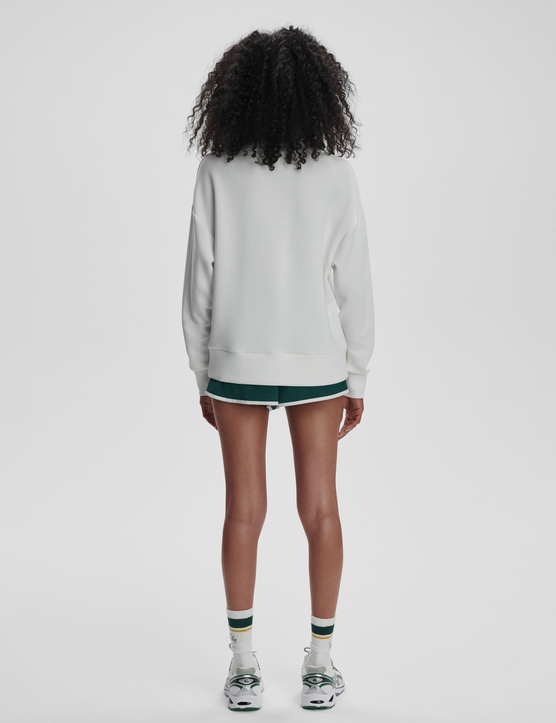Rasco Namesake Sweater - White & Forest Green Pullover for Men & Women | Cozy Casual Wear for Fall & Winter, Outdoor Activities, and Loungewear