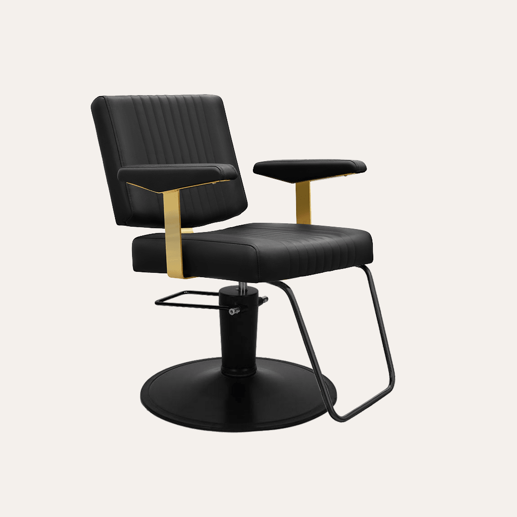 ATHENA Professional Salon Chair - Adjustable Hydraulic Styling Chair for Hairdressers & Barbers - Perfect for Salons, Barber Shops & Home Use