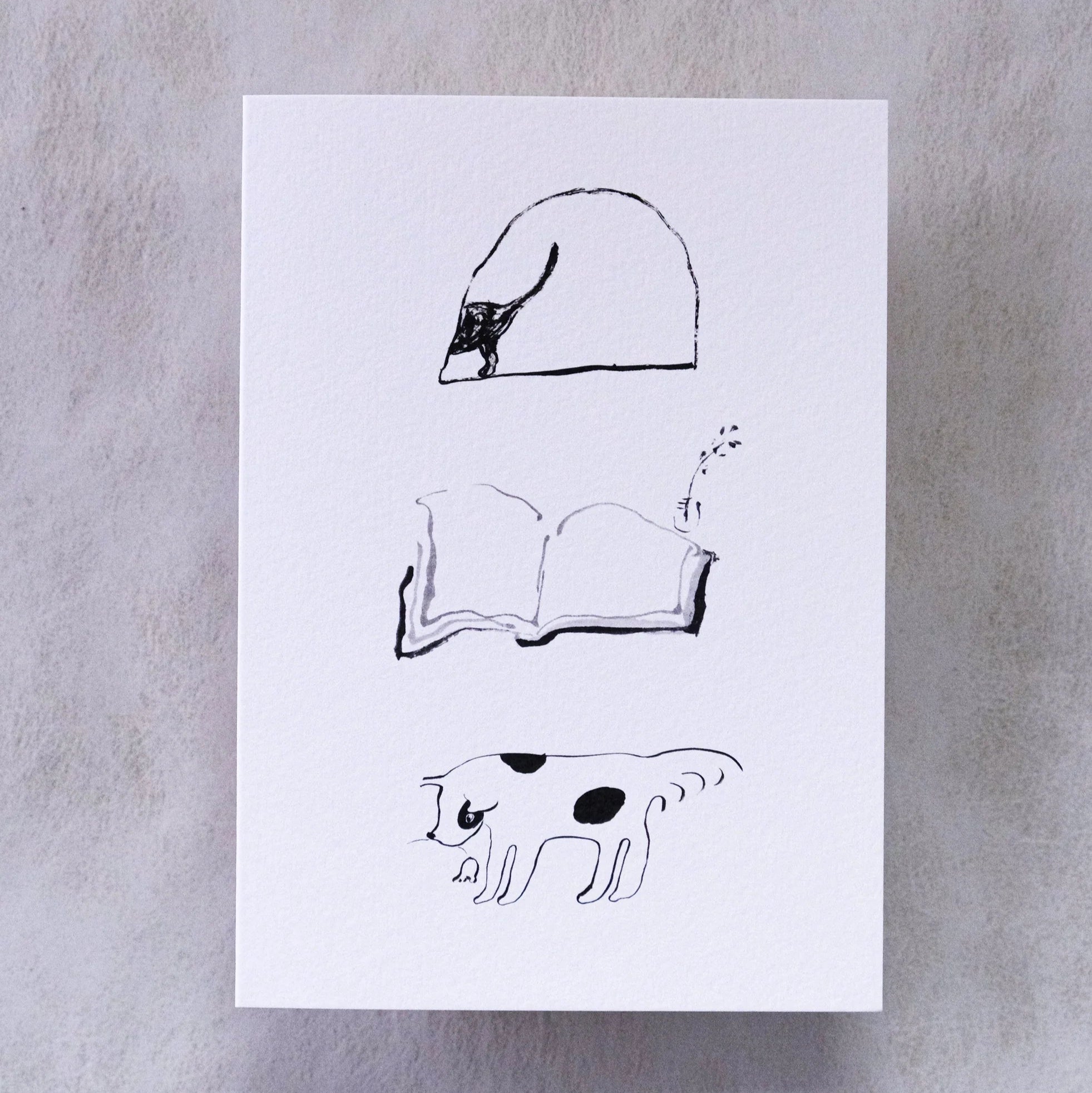 Dodolulu Reading Card - Perfect for Relaxing Afternoons, Book Clubs & Cozy Reading Nooks | Thoughtful Gift for Book Lovers