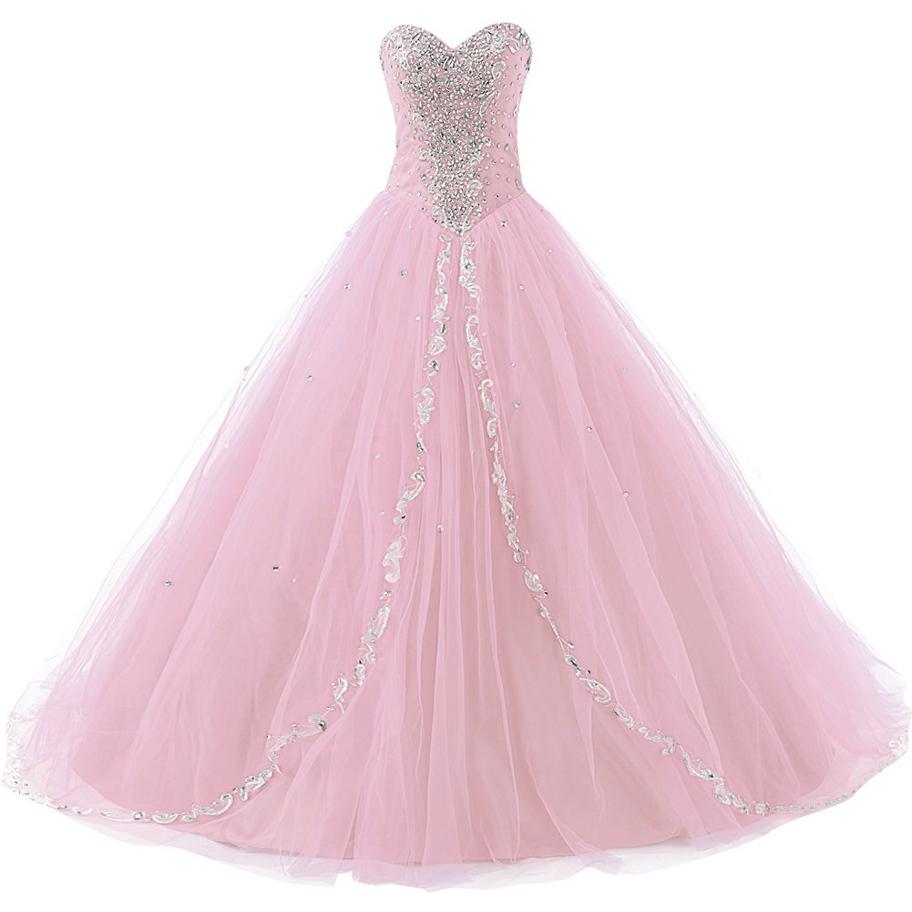 JAEDEN Sweetheart Neckline Long Quinceanera Dress | Elegant Formal Prom Ball Gown | Perfect for Weddings, Quinceañeras, Proms & Special Occasions