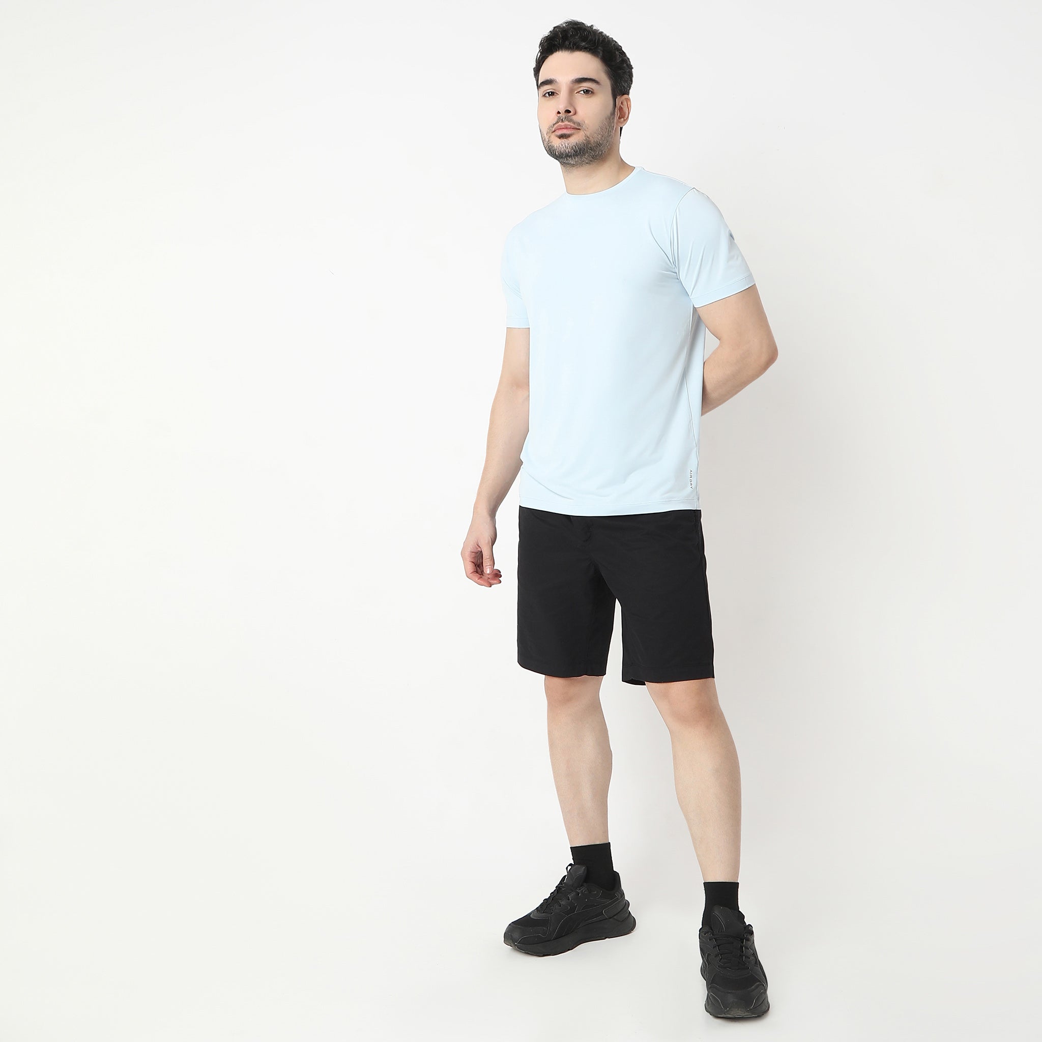 AirDry® Gym Tee - Moisture Wicking Workout Shirt with Fast-Drying E-Stretch Technology for Men & Women | Perfect for Running, Yoga, Gym and Active Lifestyle