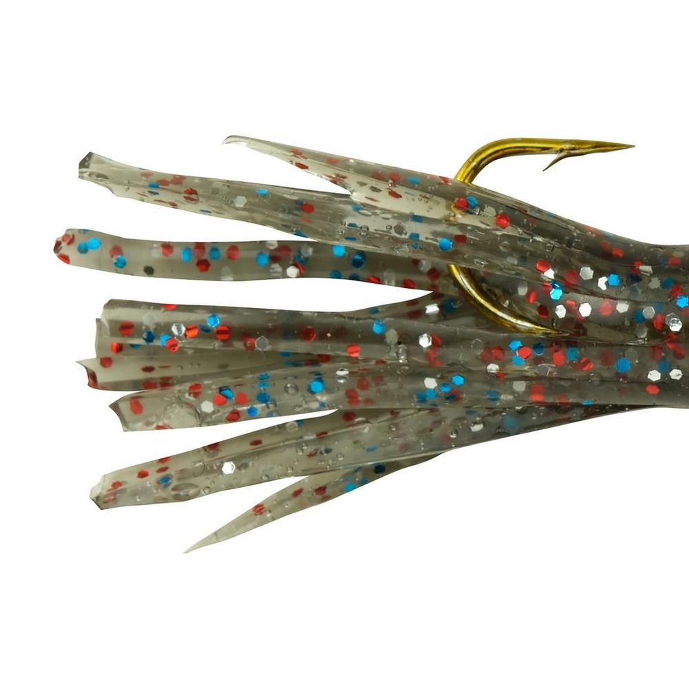 Berkley PowerBait Pre Rigged Atomic Tubes Fishing Lures - 5 Pack for Bass, Trout & Panfish - Perfect for Freshwater & Saltwater Fishing