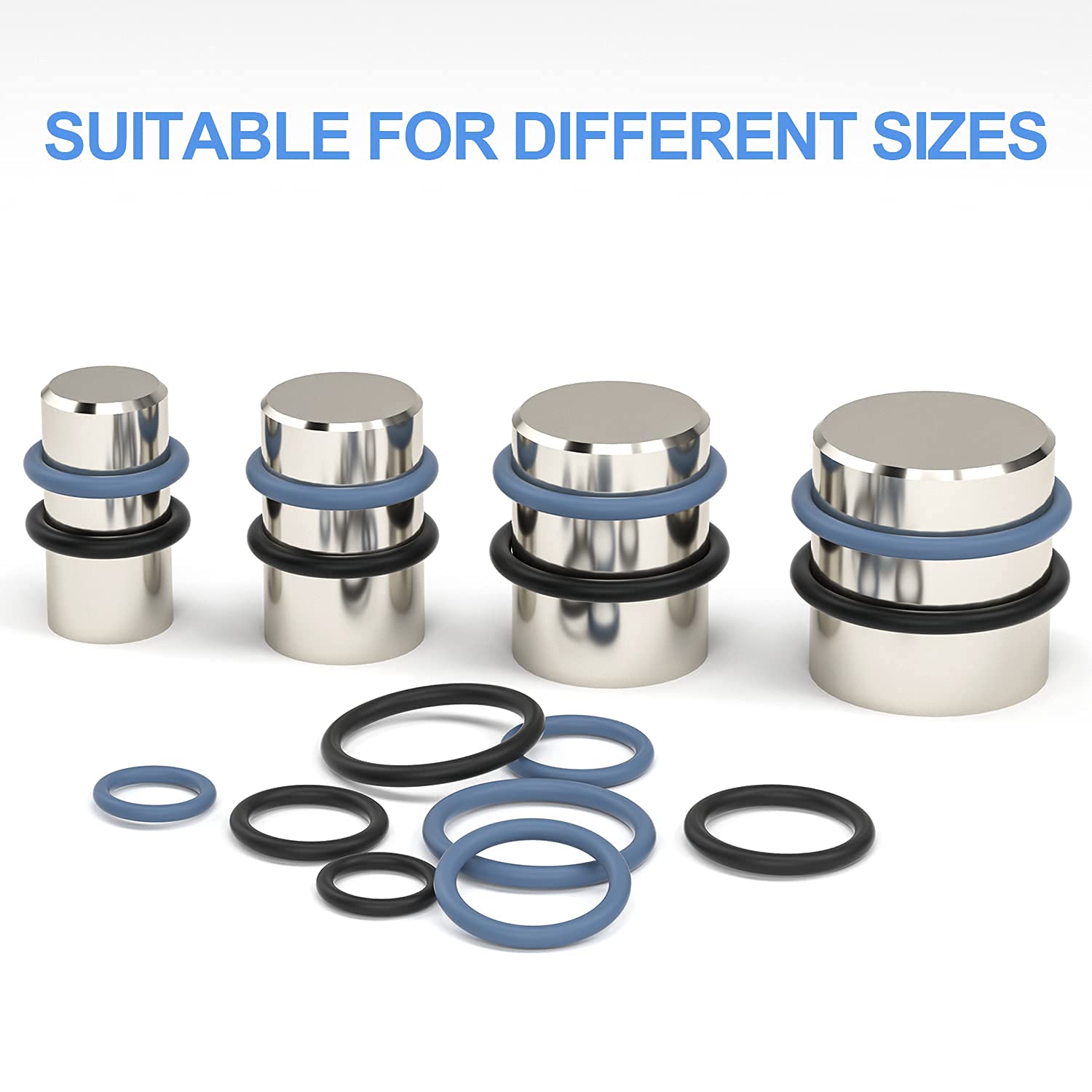 12 PCS Cock Rings for Men - Stronger Erection Enhancer & Orgasm Booster Sex Toys - Blue (13 pcs) - Perfect for Couples Play, Solo Pleasure & Enhanced Intimacy