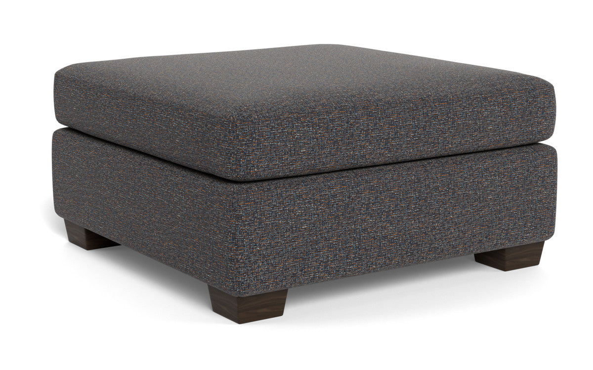 Track Cocktail Ottoman - Stylish and Comfortable Footrest for Living Room, Bedroom, or Office - Perfect Home Decor Accent