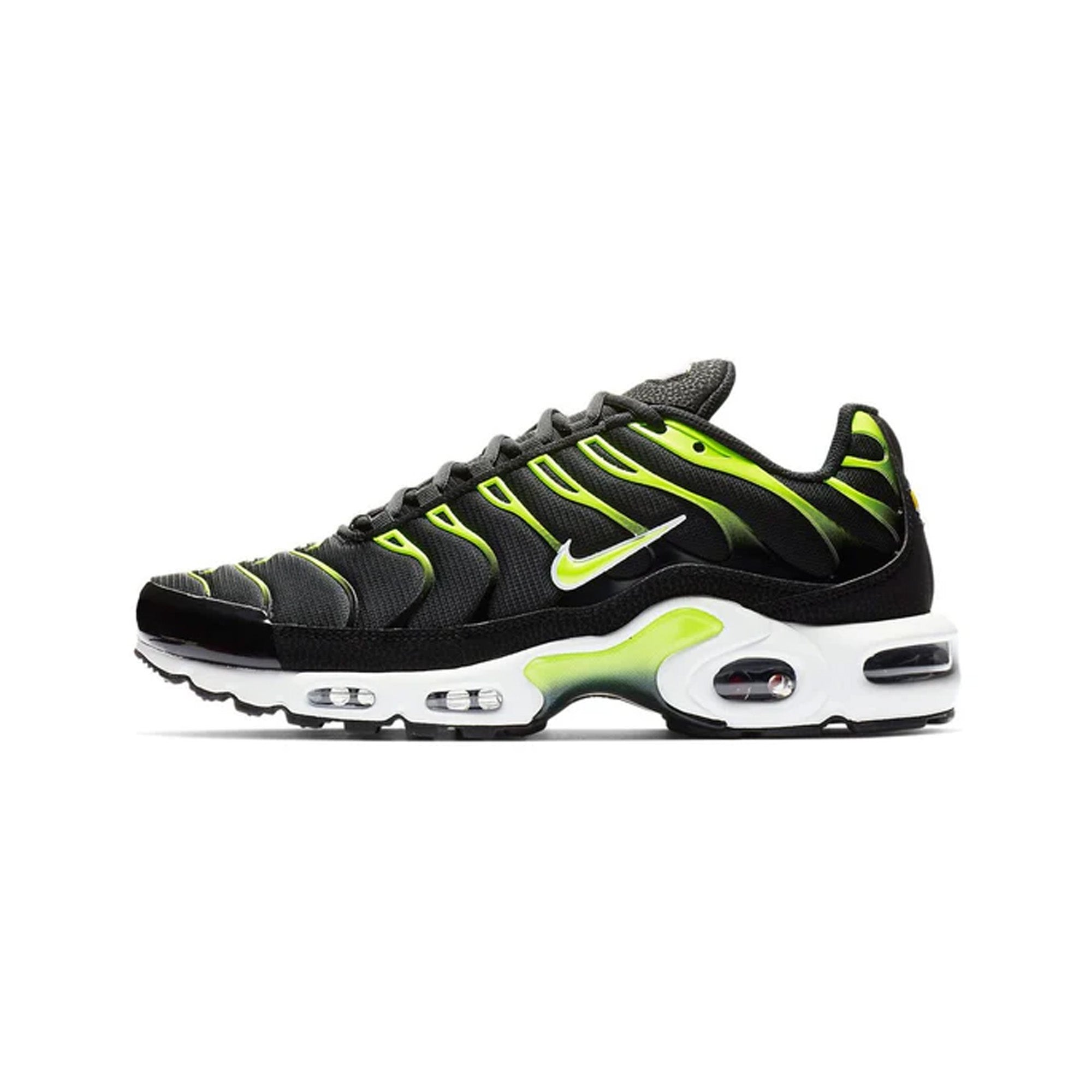 Nike Air Max TN Plus 'Black Volt' Running Shoes for Men - Lightweight Cushioned Sneakers for Gym, Workout & Casual Wear