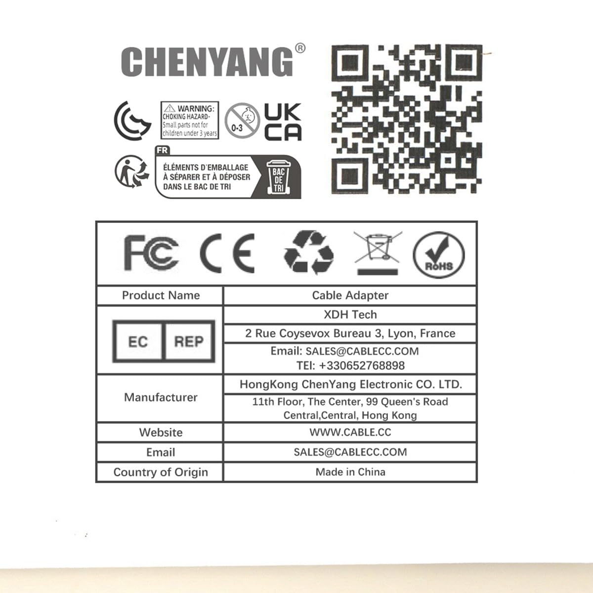 Chenyang USB C to USB 2.0 OTG Cable - USB 3.1 Type C Adapter with Power Delivery - Fast Data Transfer for Smartphones, Tablets & Laptops - Perfect for File Sharing, Charging & Device Connectivity