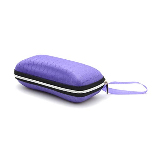 Stylish Eyewear Case with Zipper & Lanyard - Durable Sunglasses Storage Box for Women & Men | Perfect for Travel, Outdoor Activities & Daily Glasses Protection