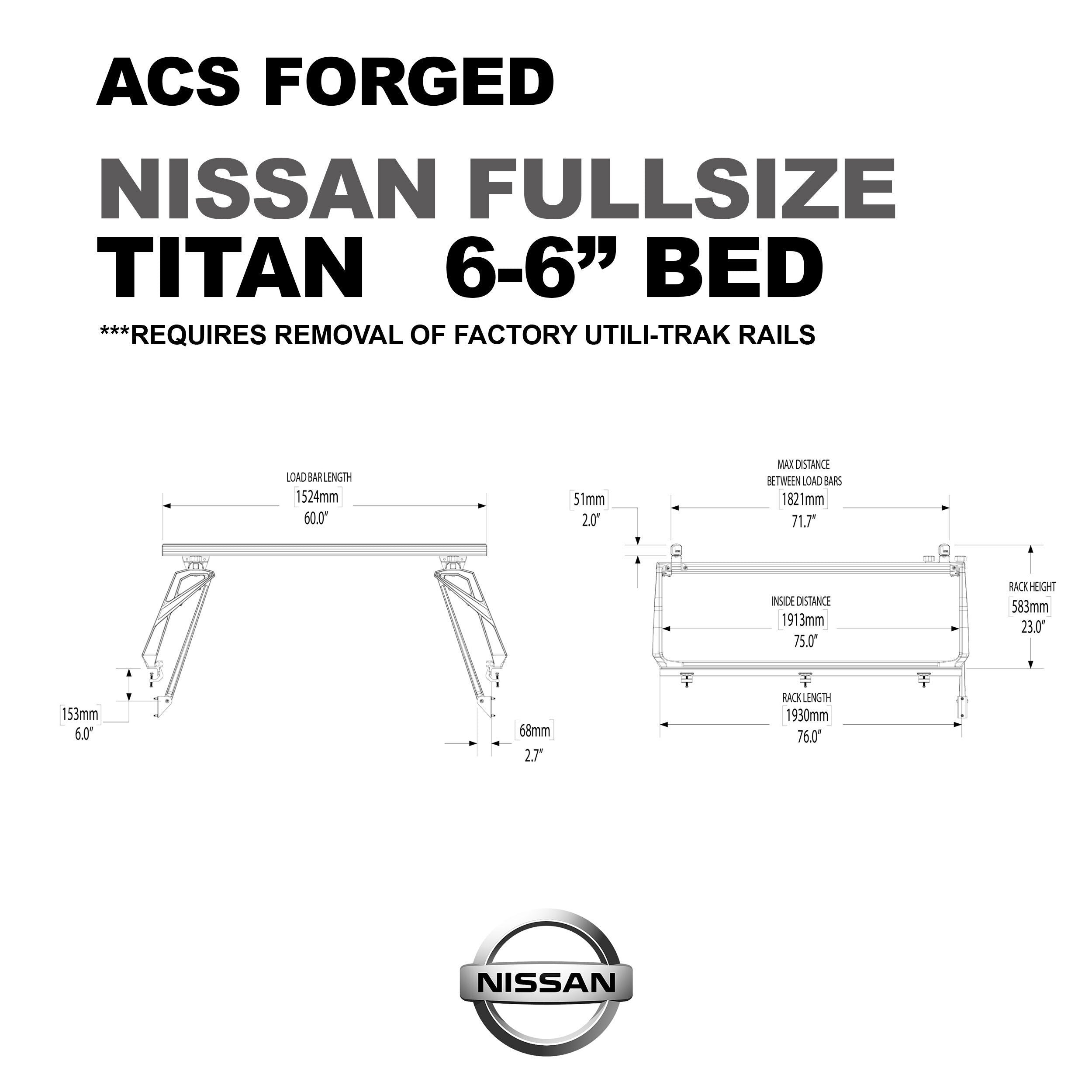 2004-2023 Nissan Titan ACS Forged Wheels - Premium Alloy Rims for Off-Road & Street Performance - Perfect for Truck Upgrades & Custom Builds