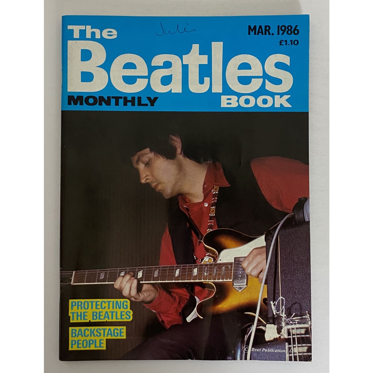 The Beatles Book Monthly Magazines 1986 Issues - Original 3rd Era Collectibles - Sold Individually | Perfect for Music Memorabilia Collectors & Beatles Fans