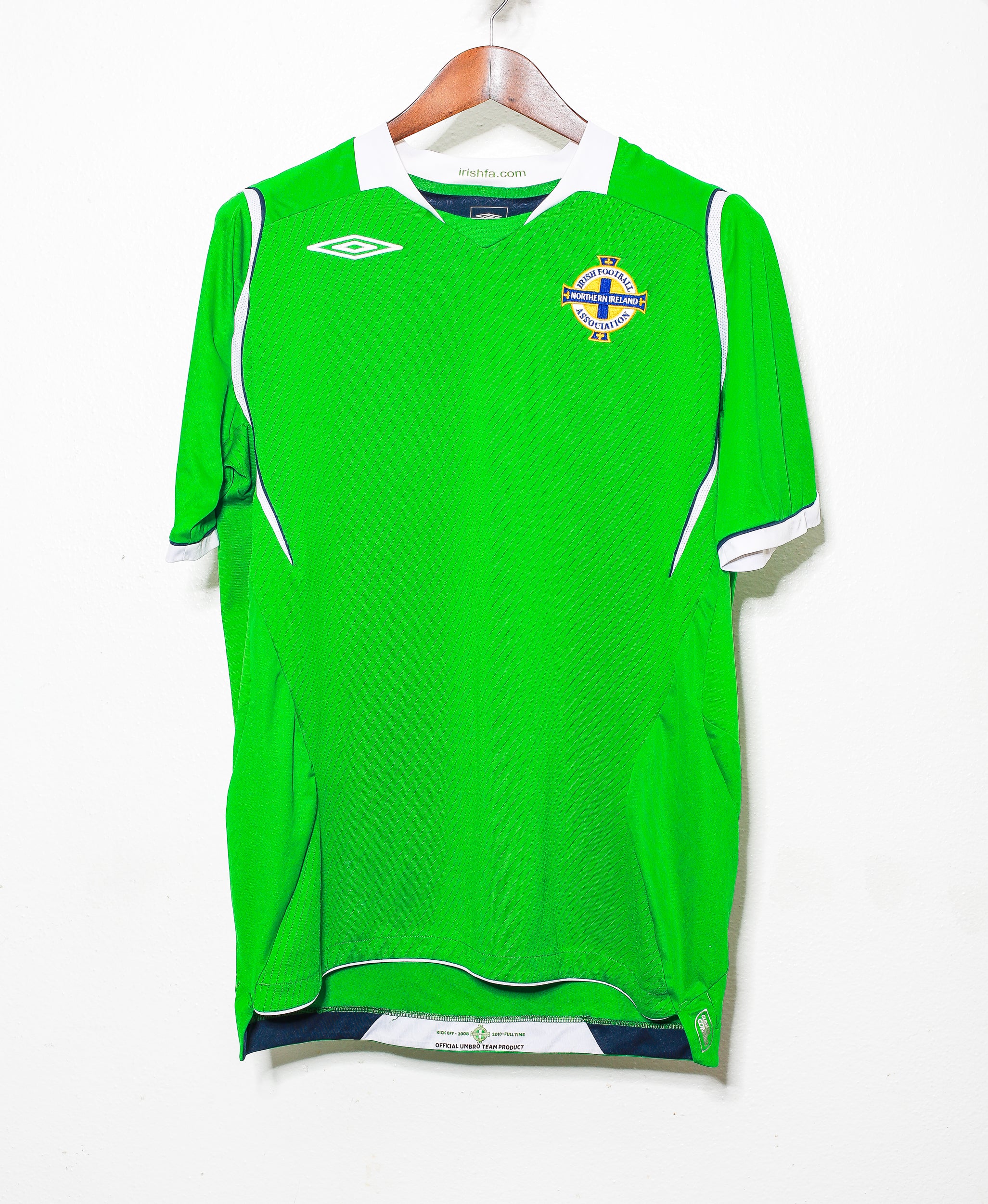 2008 Northern Ireland Home Jersey - Authentic Football Shirt for Fans & Collectors - Perfect for Matchdays, Gifts & Sports Memorabilia