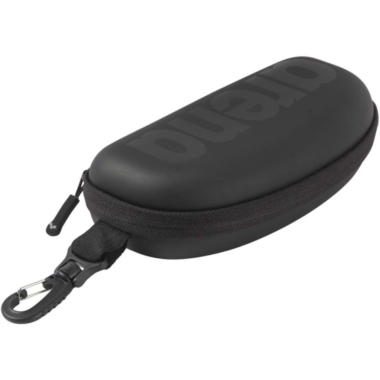**Arena Goggle Case - Waterproof Swimming Goggle Storage Bag, Black - Perfect for Swim Meets, Travel & Poolside Storage**