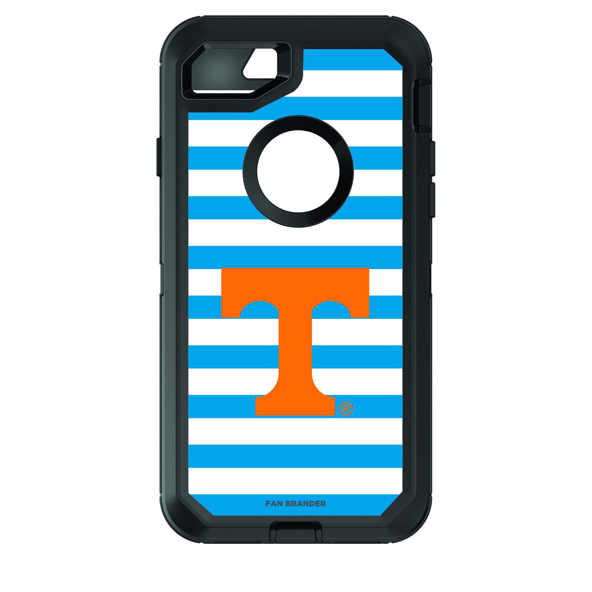 NCAA OtterBox Defender Phone Case with Stripes Design - Compatible with Apple iPhone - Durable Protection for Sports & Outdoor Activities