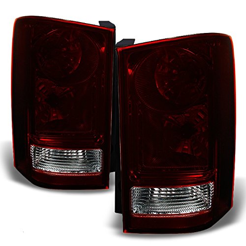AKKON Dark Red LED Tail Lights for Honda Pilot - Brake Tail Lamps Replacement Pair (Driver & Passenger Side) | Enhanced Safety & Style for Night Driving & Custom Car Mods
