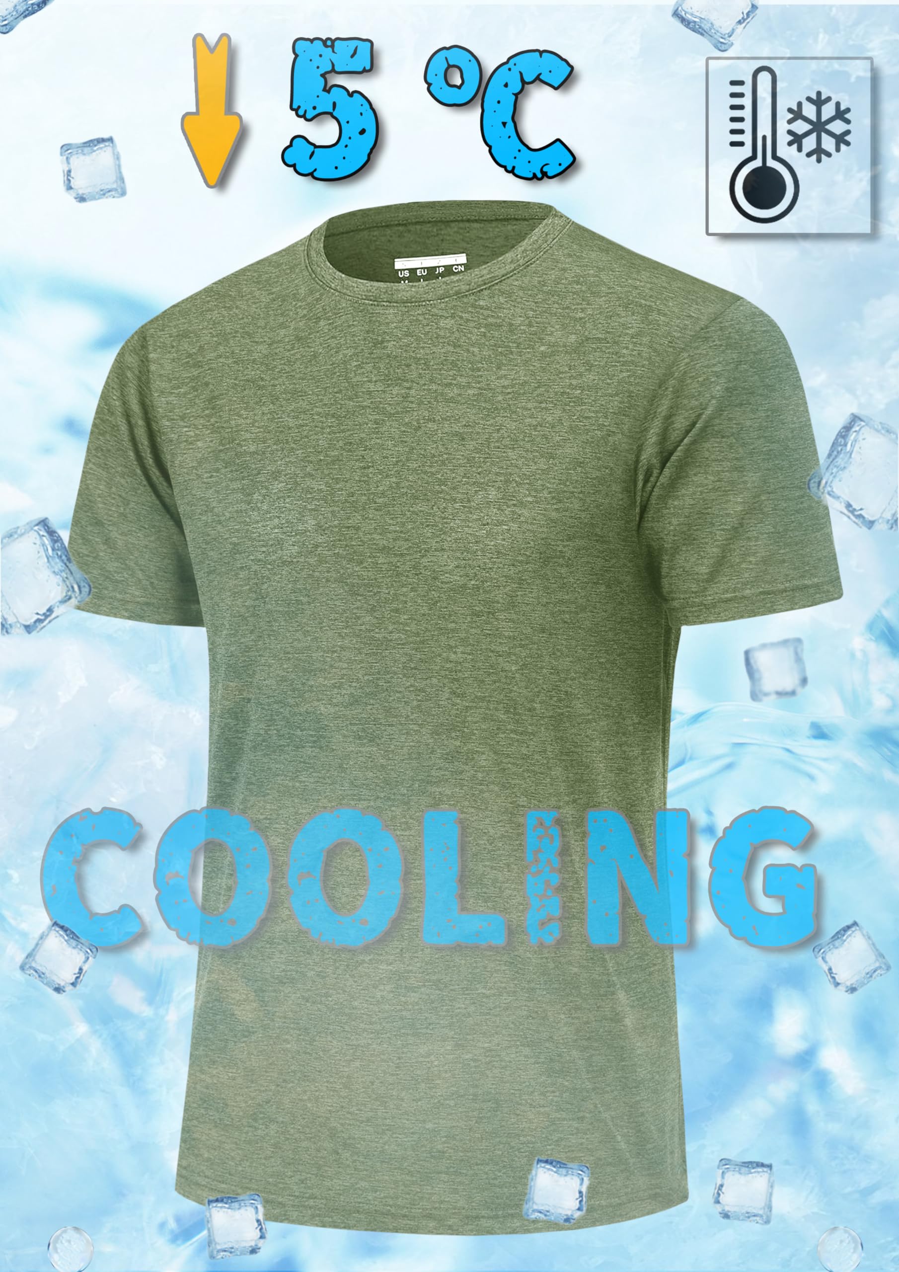 TACVASEN Men's Workout Shirts - Moisture Wicking Short Sleeve Athletic T-Shirt for Running, Gym & Training | Breathable Quick-Dry Crewneck Tee for Active Lifestyle & Outdoor Sports