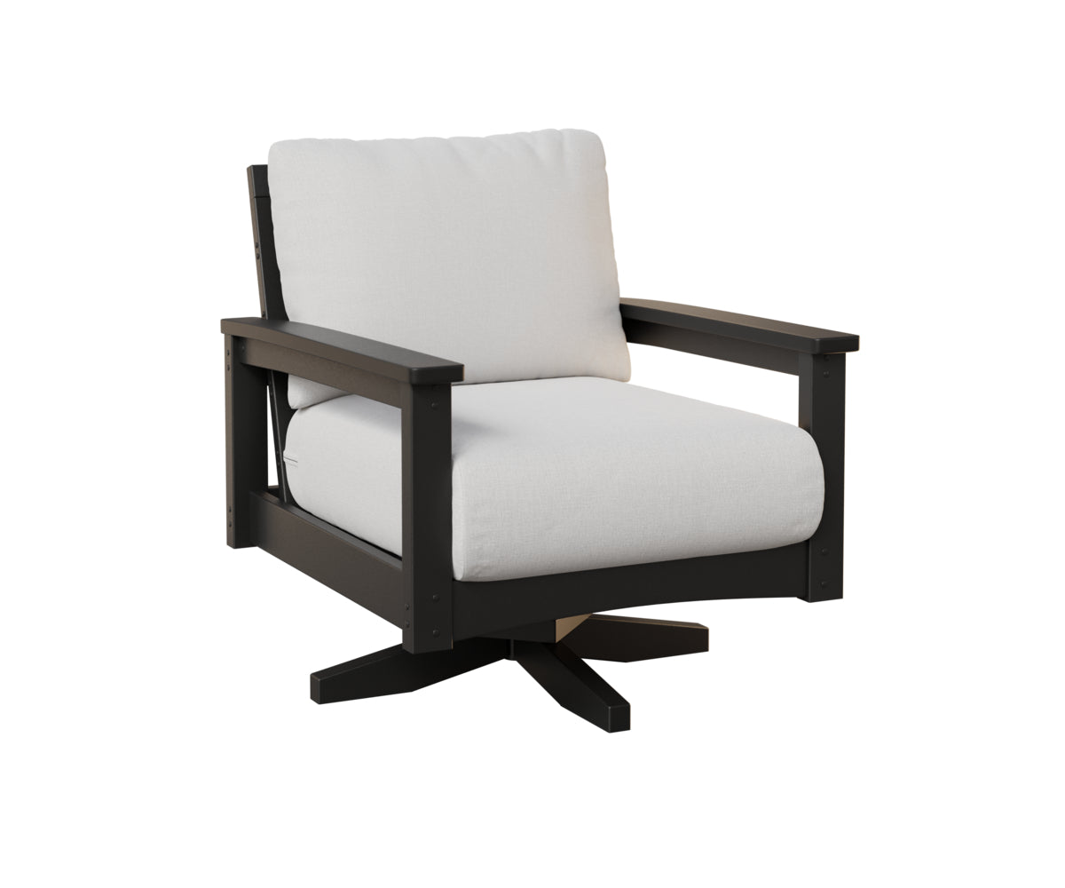 Berlin Gardens Camden Swivel Rocker - Outdoor Patio Rocking Chair with 360° Rotation, Weather-Resistant & Comfortable - Perfect for Porch, Garden, Deck or Backyard Relaxation