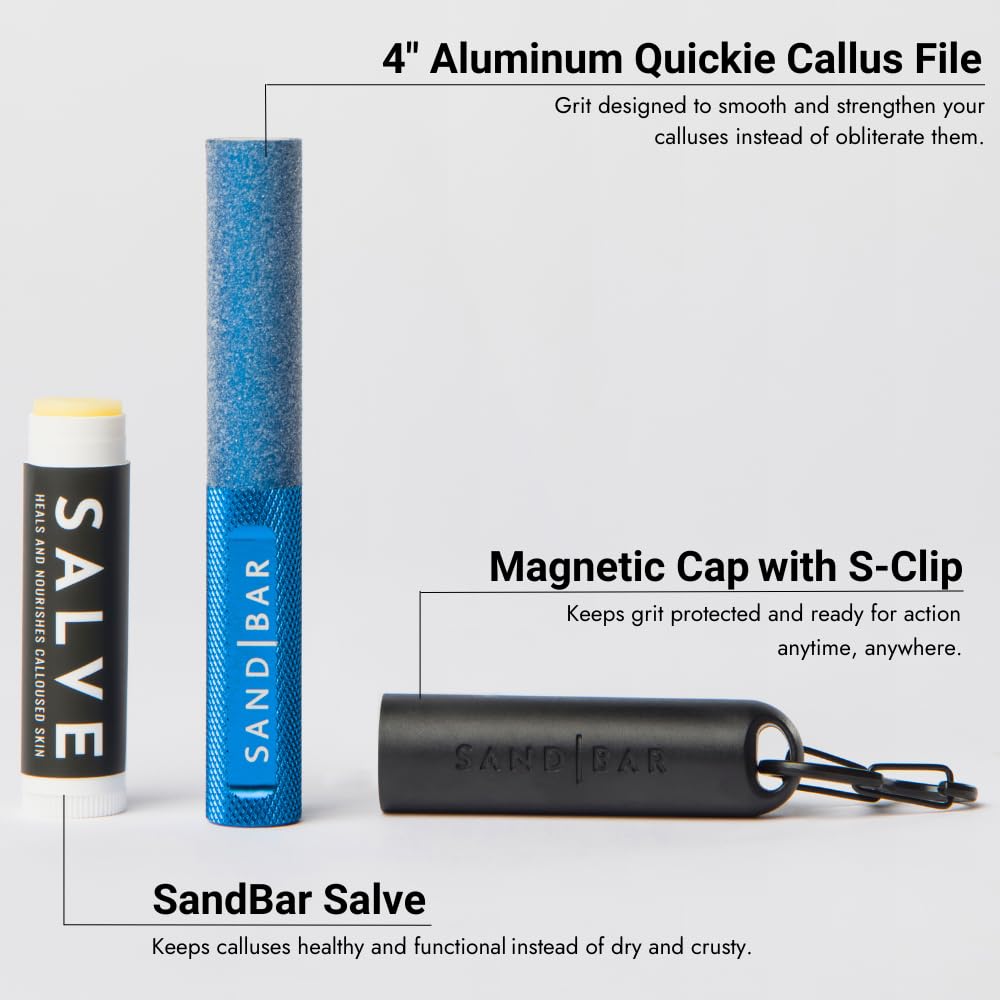 Professional Callus Remover & File Tool - Lightweight Hand Callus Shaver for Cross Training, Gymnastics, Rock Climbing & Gym Workouts - Easy to Clean Hand Care Kit for Smooth Skin - Ideal for Athletes, Climbers & Fitness Enthusiasts - Perfect for Pre-Workout Hand Prep & Post-Workout Skin Maintenance
