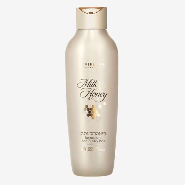 MILK & HONEY GOLD Hair Conditioner - Deep Moisturizing for Radiant, Soft & Silky Hair - 8.5 oz (250ml) - Perfect for Dry, Damaged & Frizzy Hair Care Routine