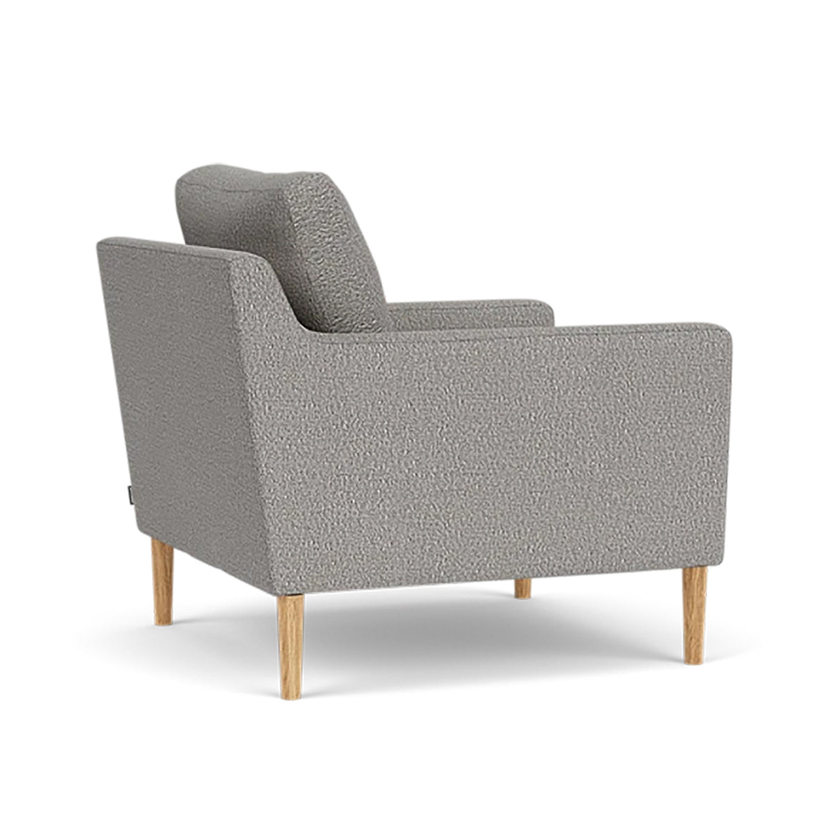 Astha Boucle Armchair - Modern Velvet Accent Chair for Living Room, Bedroom & Office - Soft Upholstered Lounge Chair with Solid Wood Legs - Stylish Home Decor for Cozy Reading Nook & Relaxation