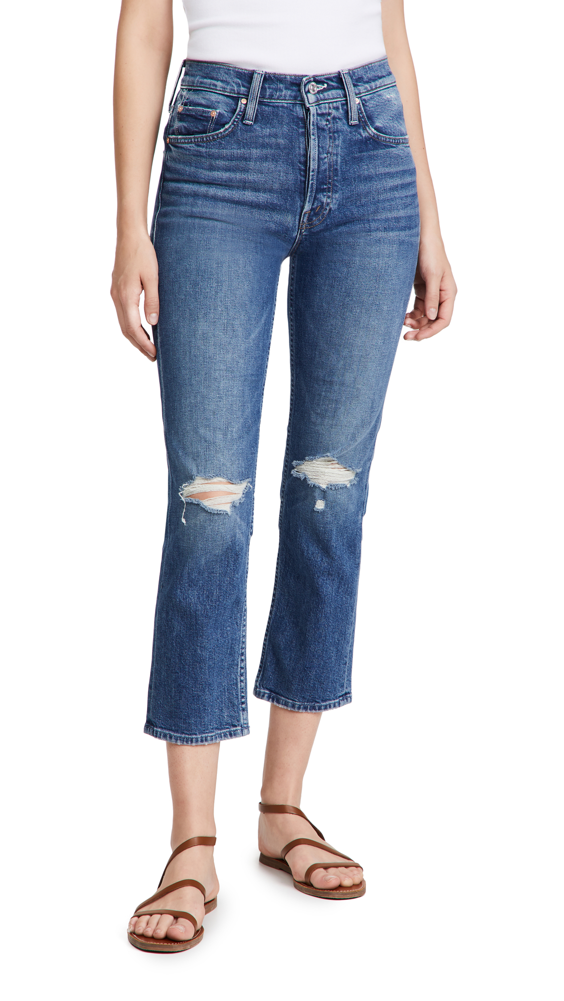 MOTHER Women's The Tomcat High-Rise Skinny Jeans - Stretch Denim Pants for Casual & Work Outfits | Perfect for Everyday Wear, Office & Date Nights