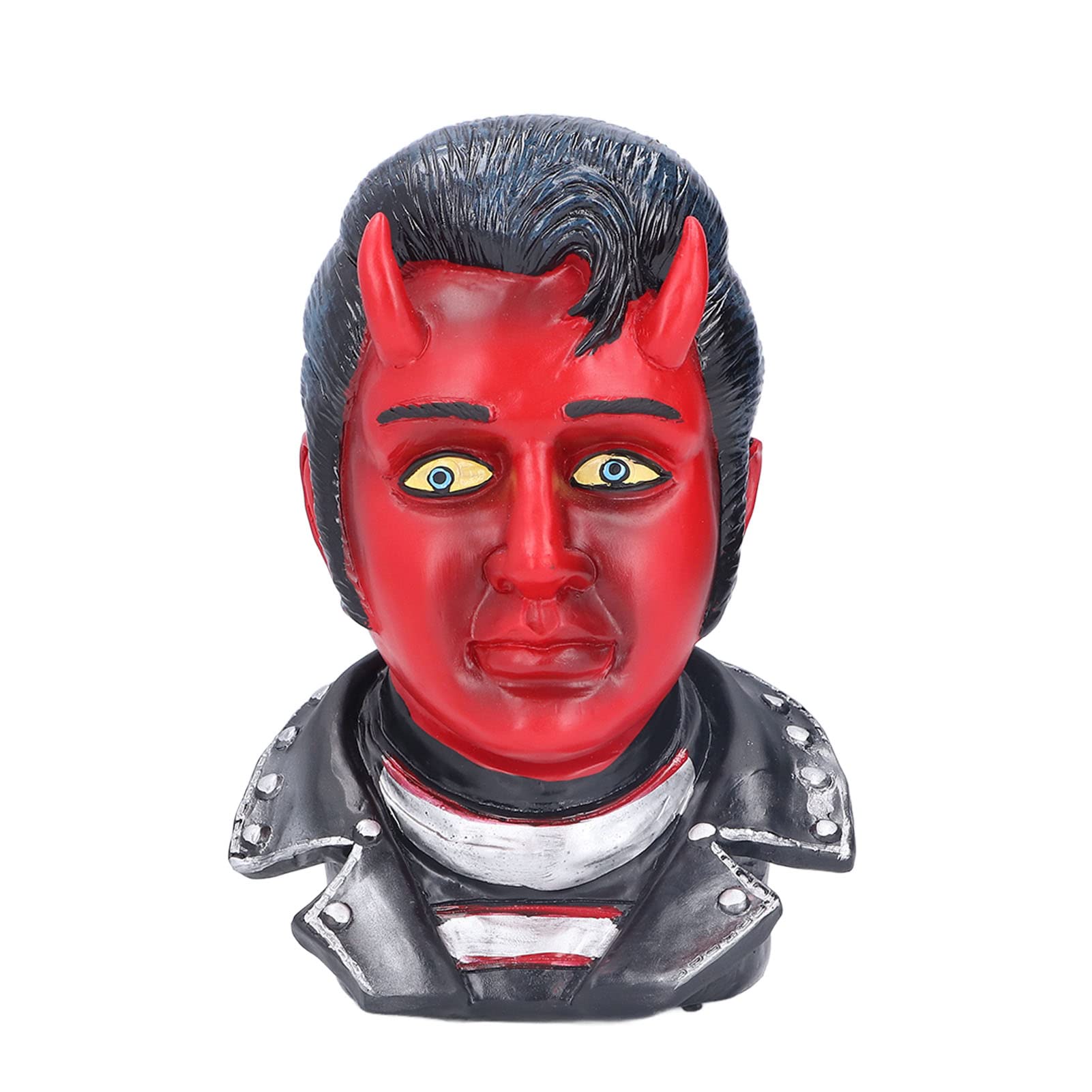 Devil Statue Resin Halloween Sculpture - Gothic Demon Figurine for Home Decor, Garden Ornament & Desktop Display - Perfect for Halloween Party, Gothic Decor & Spooky Outdoor Displays
