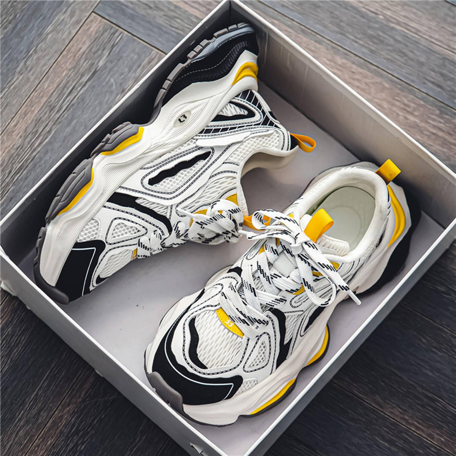 **GSIGUL Men's Running Shoes - Lightweight Tennis & Walking Shoes for Men - Athletic Gym & Casual Sneakers - Perfect for Jogging, Workouts & Everyday Wear**