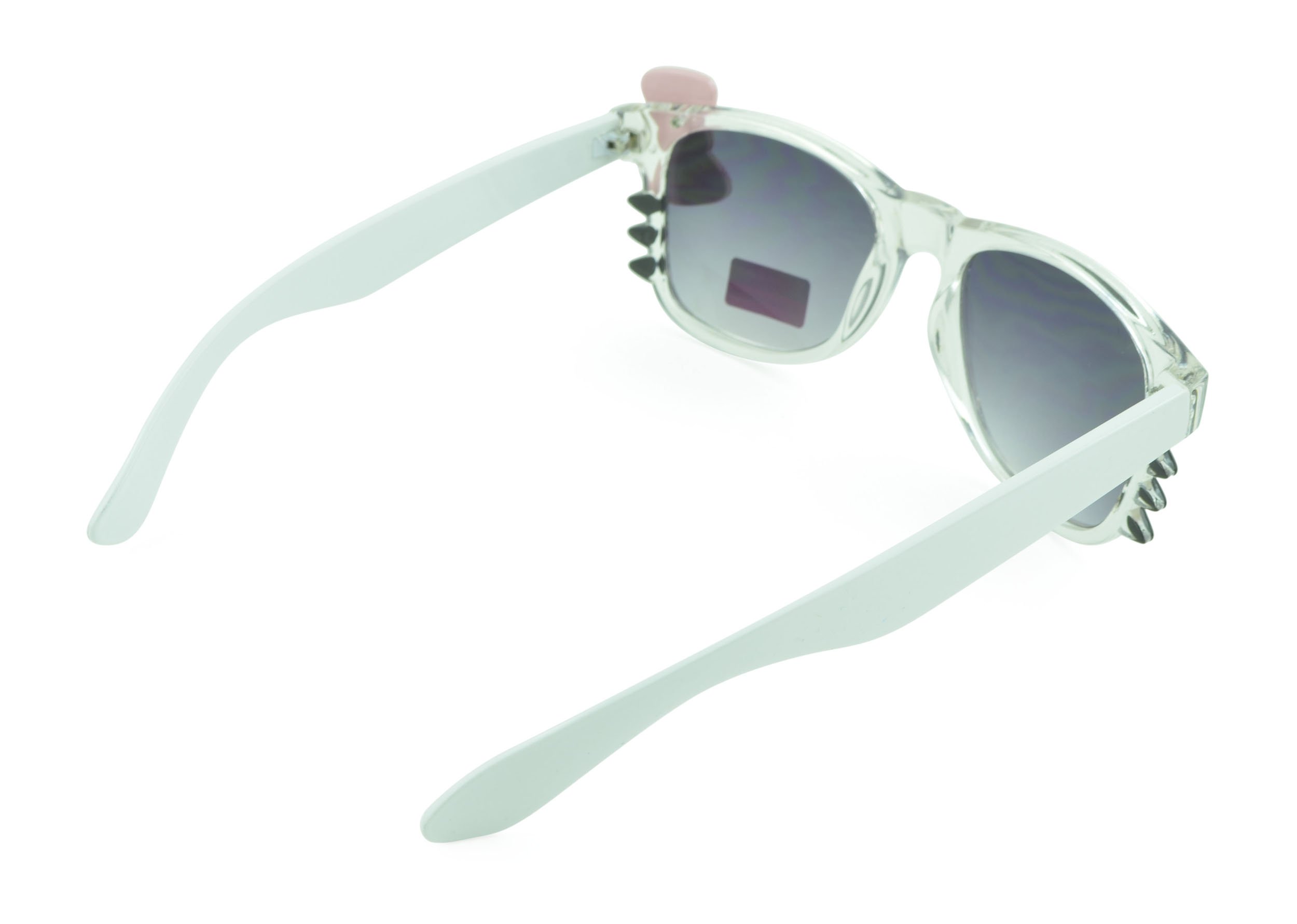 Belle Donne Women's Fashion Cat Eye Sunglasses with Whisker or Bow Accent - Stylish UV Protection Shades for Outdoor, Beach & Party Wear