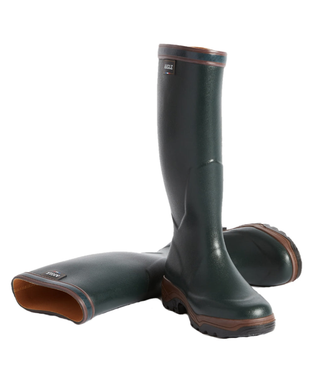 Aigle Parcours 2 Waterproof Wellington Boots for Men & Women - Outdoor Gardening, Hiking, and Farm Work Rubber Boots