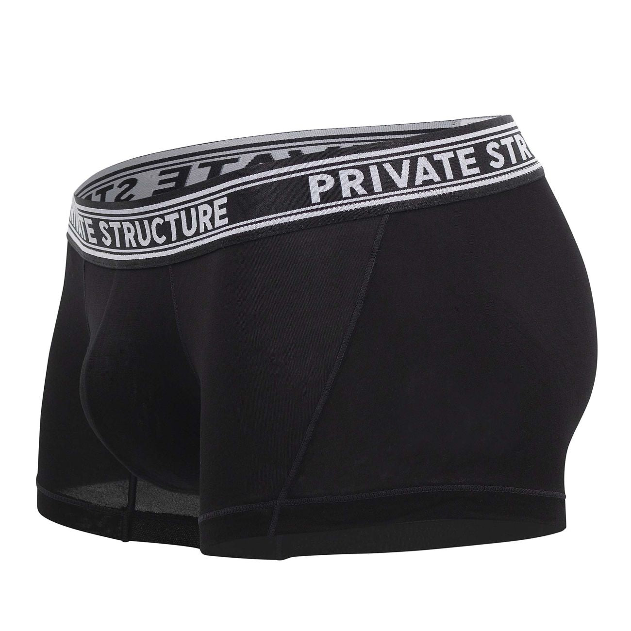 Private Structure Mid Waist Trunk - Comfortable Men's Underwear for Everyday Wear | Breathable Cotton Boxer Briefs | Perfect for Workout, Lounge & Sleep
