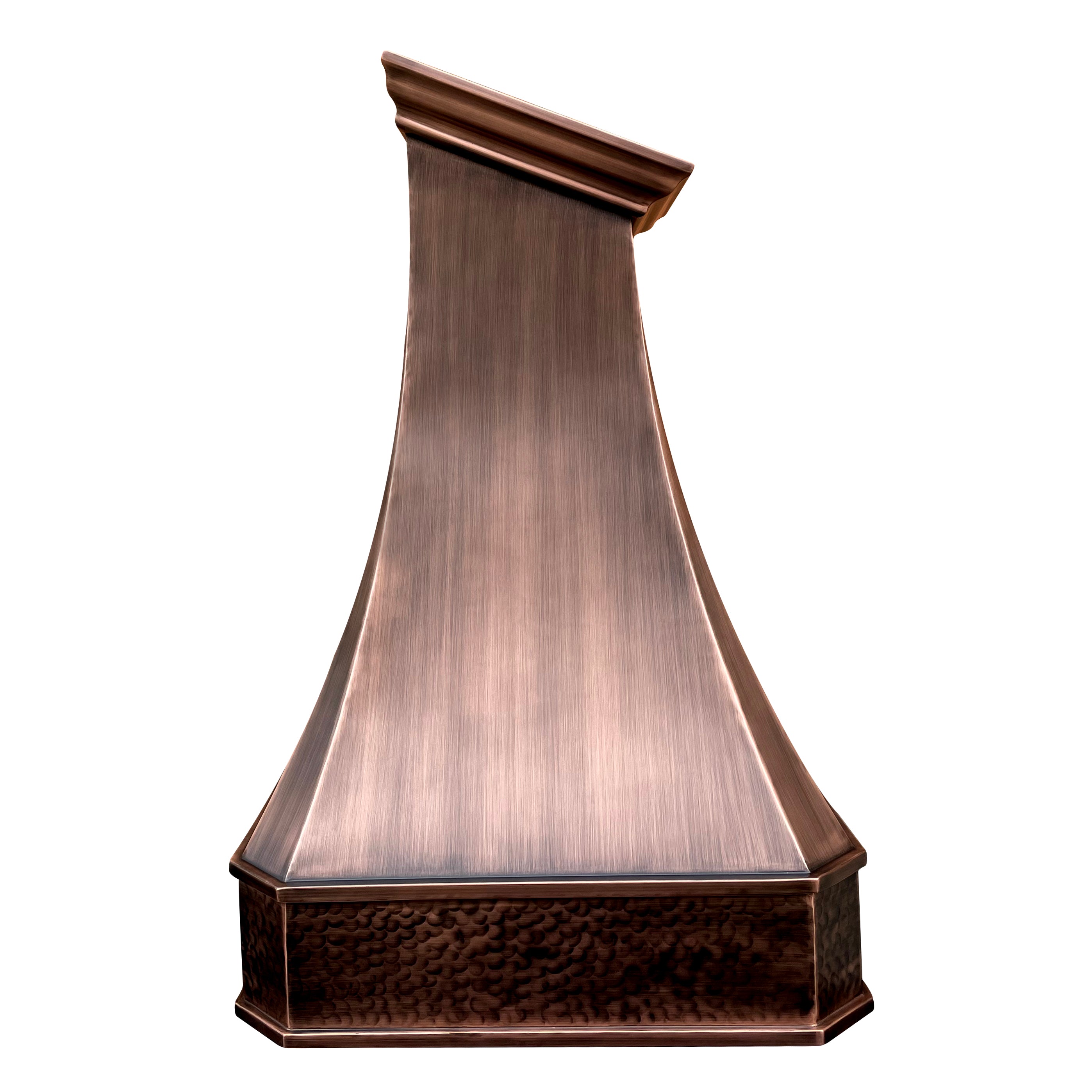 Premium Custom Copper Range Hood VH03SL SC - Elegant Kitchen Ventilation for Nancy | Ideal for Modern Kitchens, Restaurants & Open-Concept Living Spaces
